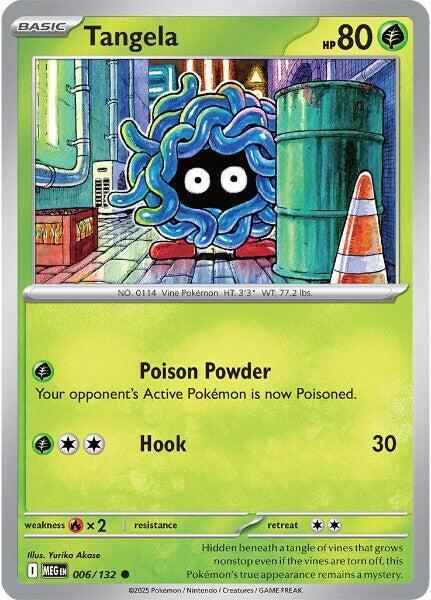 Tangela 006/132 Normal ME01: Mega Evolution