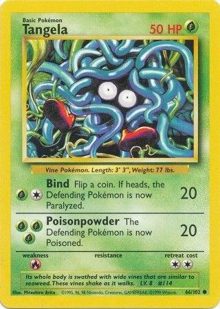 Tangela 066/102 Normal Base Set