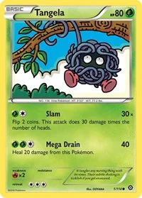 Tangela | 1/114 | Reverse Holofoil | XY - Steam Siege