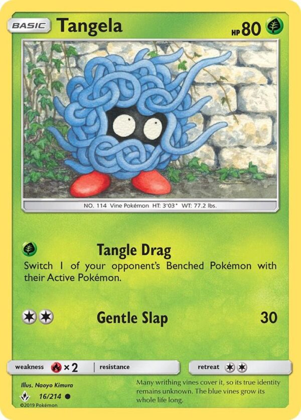 Tangela 16/214 Normal SM – Unbroken Bonds