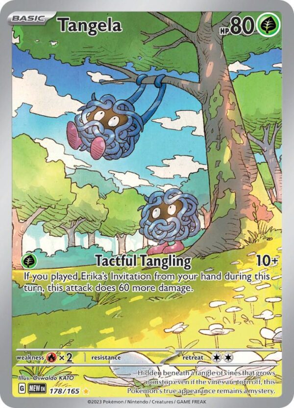 Tangela 178/165 Holofoil SV: Scarlet & Violet 151 Tangela 178/165 Holofoil SV: Scarlet & Violet 151