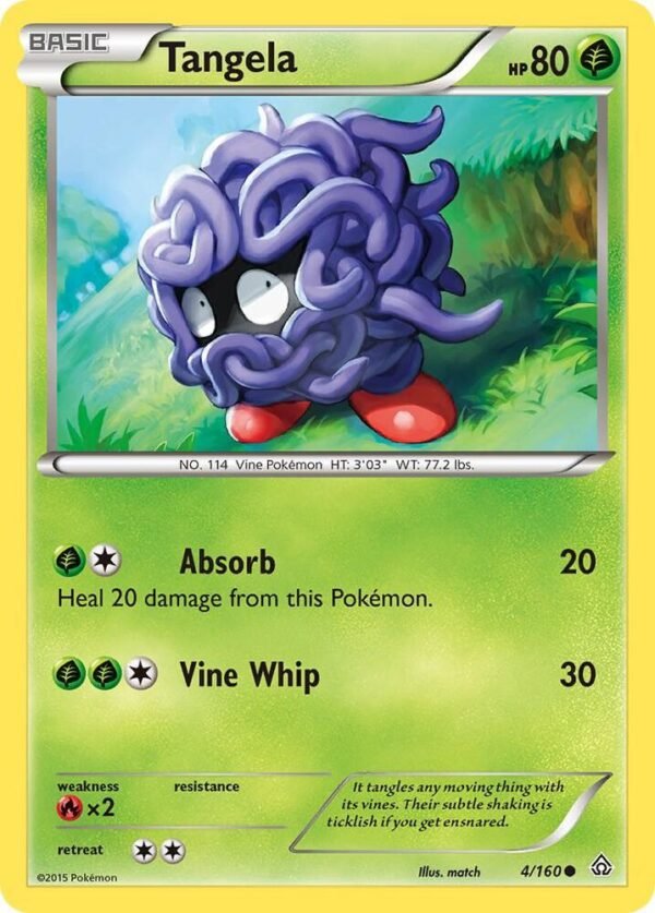 Tangela 4/160 Normal XY – Primal Clash