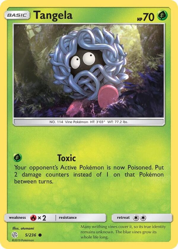 Tangela 5/236 Normal SM – Cosmic Eclipse