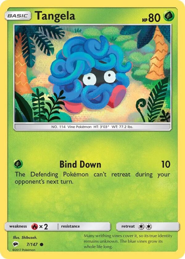 Tangela 7/147 Normal SM – Burning Shadows