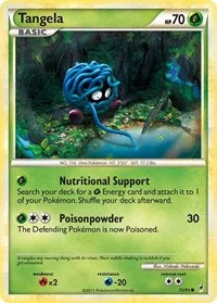 Tangela | 72/95 | Reverse Holofoil | Call of Legends