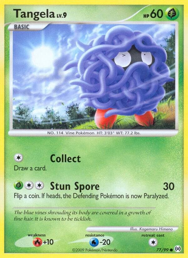 Tangela (77) 77/99 Reverse Holofoil Arceus Tangela (77) 77/99 Reverse Holofoil Arceus