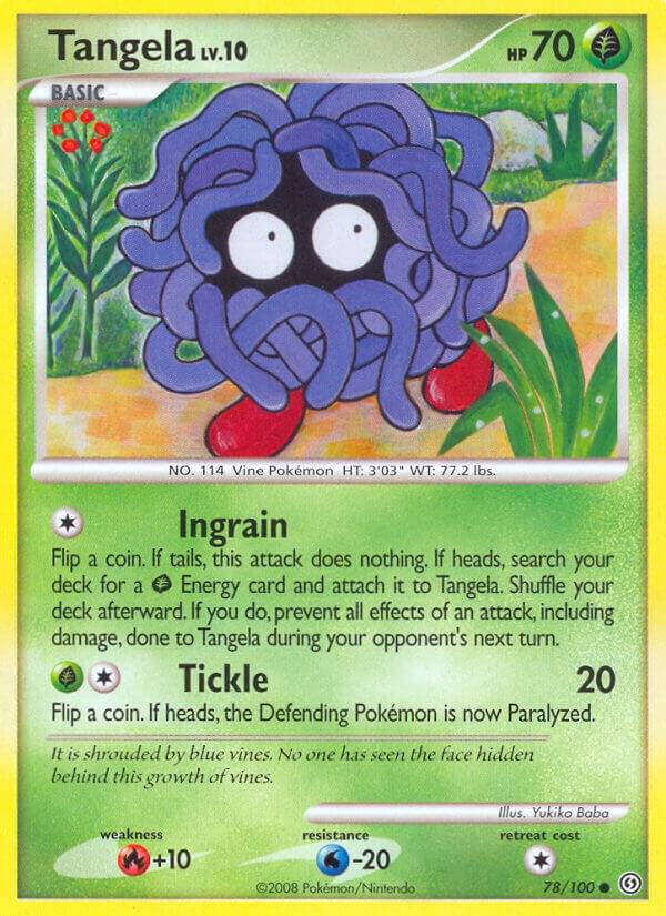 Tangela 78/100 Normal Stormfront Tangela 78/100 Normal Stormfront