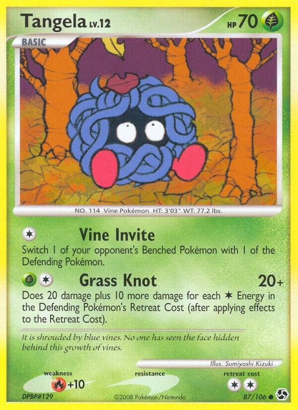 Tangela 87/106 Reverse Holofoil Great Encounters Tangela 87/106 Reverse Holofoil Great Encounters