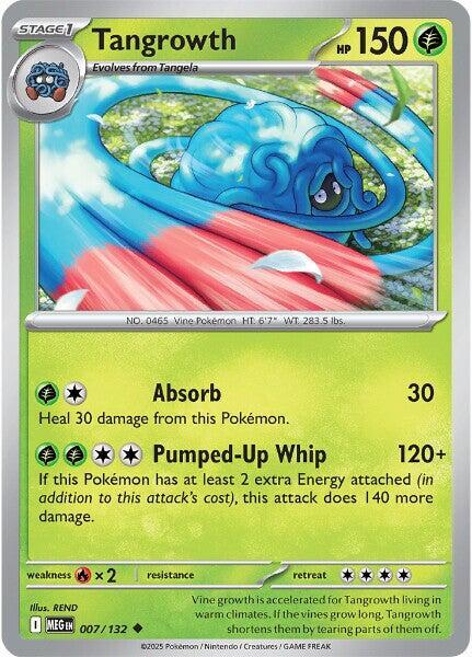 Tangrowth 007/132 Normal ME01: Mega Evolution Tangrowth 007/132 Normal ME01: Mega Evolution