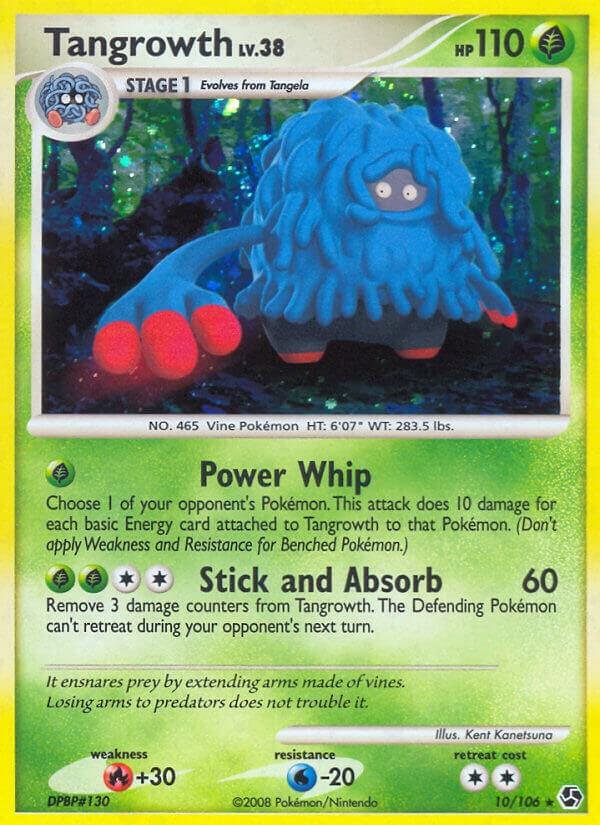Tangrowth 10/106 Holofoil Great Encounters Tangrowth 10/106 Holofoil Great Encounters