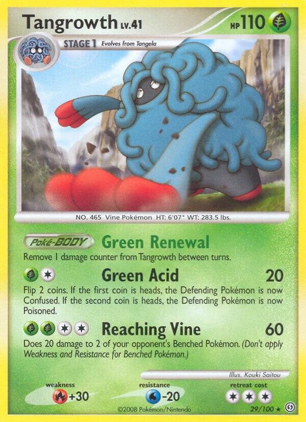 Tangrowth 29/100 Reverse Holofoil Stormfront Tangrowth 29/100 Reverse Holofoil Stormfront