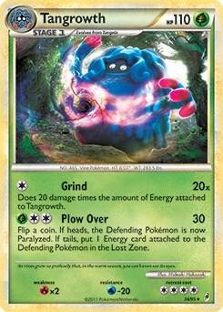 Tangrowth 34/95 (Call of Legends) 034/095 Holofoil Deck Exclusives Tangrowth 34/95 (Call of Legends) 034/095 Holofoil Deck Exclusives
