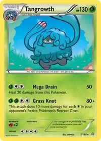 Tangrowth | 5/160 | Reverse Holofoil | XY - Primal Clash