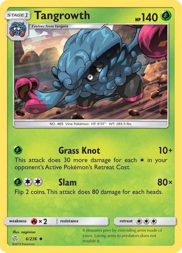 Tangrowth 6/236 Normal SM – Cosmic Eclipse