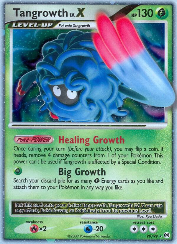 Tangrowth Lv.X 99/99 Holofoil Arceus