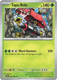 Tapu Bulu | 006/064 | Holofoil | SV: Shrouded Fable