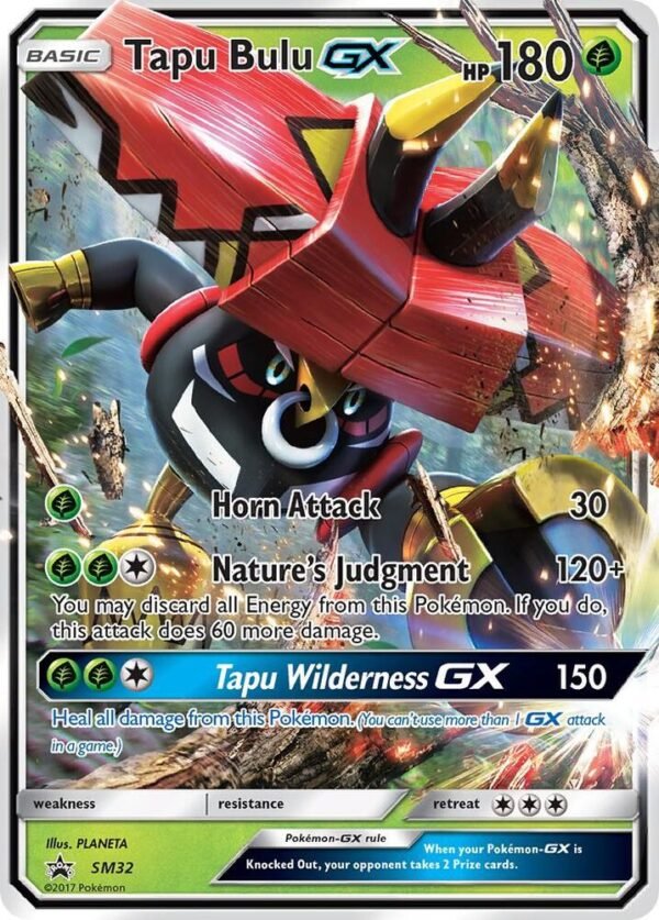 Tapu Bulu GX SM32 Holofoil SM Promos Tapu Bulu GX SM32 Holofoil SM Promos