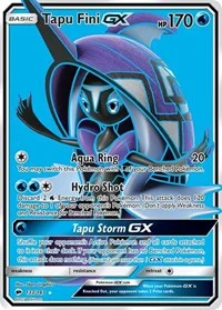 Tapu Fini GX (Full Art) | 133/147 | Holofoil | SM - Burning Shadows
