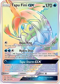 Tapu Fini GX (Secret) | 152/147 | Holofoil | SM - Burning Shadows