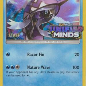 Tapu Fini SM203 (Prerelease) [Staff] Holofoil SM Promos