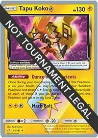 Tapu Koko Prism Star | 2019 (Haruki Miyamoto) | 51/181 | Normal | World Championship Decks