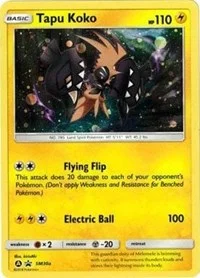 Tapu Koko | SM30a | Holofoil | Alternate Art Promos