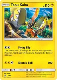 Tapu Koko | SM31 | Holofoil | SM Promos