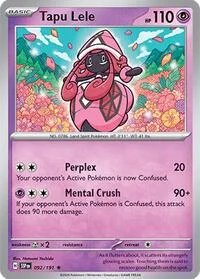 Tapu Lele | 092/191 | Holofoil | SV08: Surging Sparks Tapu Lele | 092/191 | Holofoil | SV08: Surging Sparks