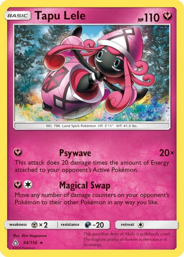 Tapu Lele 94/156 Normal SM – Ultra Prism Tapu Lele 94/156 Normal SM – Ultra Prism