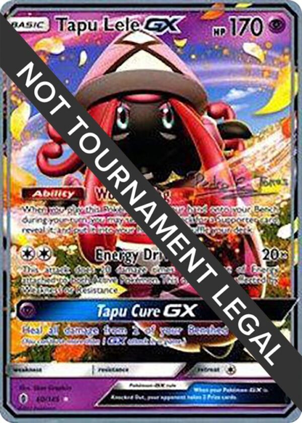 Tapu Lele GX 2018 (Pedro Eugenio Torres) 60/145 Normal World Championship Decks Tapu Lele GX 2018 (Pedro Eugenio Torres) 60/145 Normal World Championship Decks