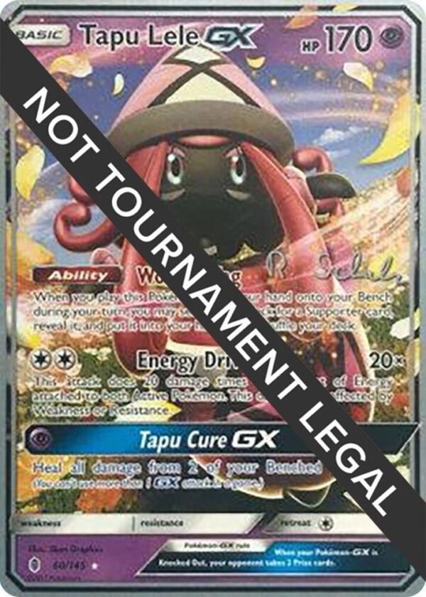 Tapu Lele GX 2018 (Robin Schulz) 60/145 Normal World Championship Decks