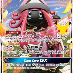 Tapu Lele GX 60/145 Holofoil Celebrations: Classic Collection Tapu Lele GX 60/145 Holofoil Celebrations: Classic Collection
