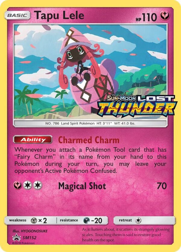Tapu Lele SM152 (Prerelease) Holofoil SM Promos Tapu Lele SM152 (Prerelease) Holofoil SM Promos