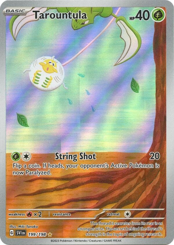Tarountula 199/198 Holofoil SV01: Scarlet & Violet Base Set Tarountula 199/198 Holofoil SV01: Scarlet & Violet Base Set