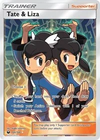 Tate & Liza (Full Art) | 166/168 | Holofoil | SM - Celestial Storm