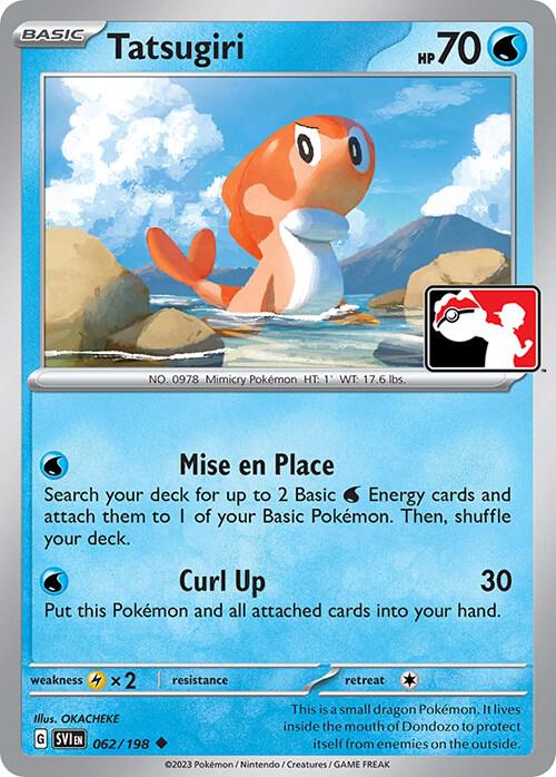 Tatsugiri 062/198 Holofoil Prize Pack Series Cards