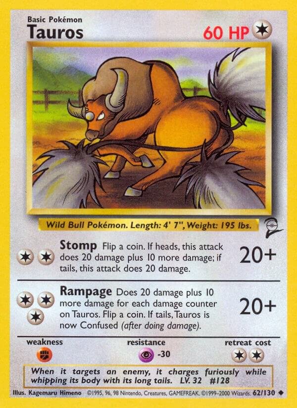 Tauros 062/130 Normal Base Set 2