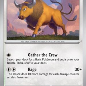 Tauros 128/165 Normal SV: Scarlet & Violet 151