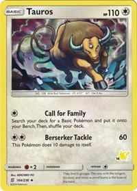 Tauros | 164/236 (#14 Pikachu Stamped) | Normal | Battle Academy Tauros | 164/236 (#14 Pikachu Stamped) | Normal | Battle Academy