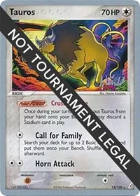 Tauros | 2008 (Dylan Lefavour) | 12/100 | Normal | World Championship Decks