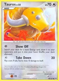 Tauros | 98/127 | Normal | Platinum
