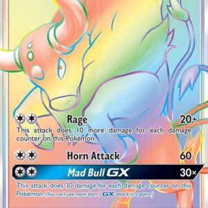 Tauros GX (Secret) 156/149 Holofoil SM Base Set Tauros GX (Secret) 156/149 Holofoil SM Base Set