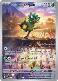Teal Mask Ogerpon | 123 (Pokemon Center Exclusive) | Holofoil | SV: Scarlet & Violet Promo Cards