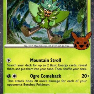 Teal Mask Ogerpon (Cosmos Holo) 024/167 Holofoil Trick or Trade BOOster Bundle 2024