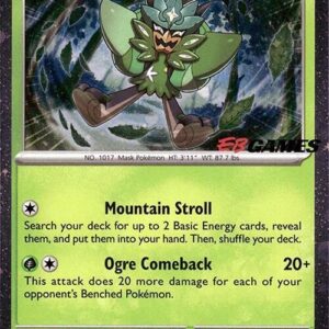 Teal Mask Ogerpon (Cosmos Holo) (EB Games Exclusive) 024/167 Holofoil Miscellaneous Cards & Products