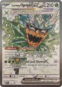 Teal Mask Ogerpon ex | 166 | Holofoil | SV: Scarlet & Violet Promo Cards