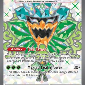 Teal Mask Ogerpon ex 190/167 Holofoil SV06: Twilight Masquerade Teal Mask Ogerpon ex 190/167 Holofoil SV06: Twilight Masquerade