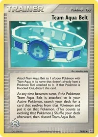 Team Aqua Belt | 76/95 | Normal | Team Magma vs Team Aqua