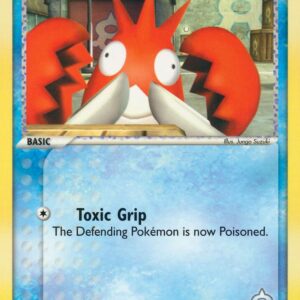 Team Aqua’s Corphish 50/95 Reverse Holofoil Team Magma vs Team Aqua