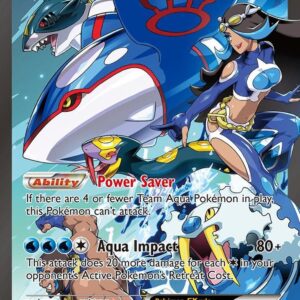 Team Aqua’s Kyogre EX 6/34 Holofoil Double Crisis Team Aqua’s Kyogre EX 6/34 Holofoil Double Crisis